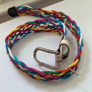Rainbow Rope Belt - Size PS - 30"
